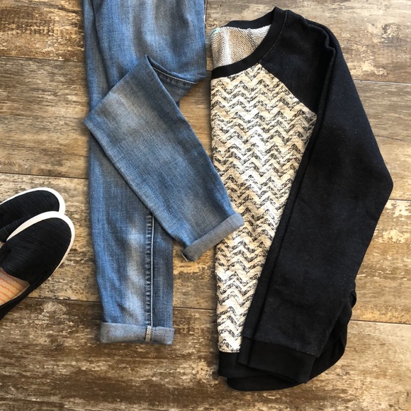 Maurices Tops - Aztec patterned sweatshirt.